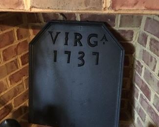 VIRGINIA METALCRAFTERS WILLIAMSBURG FIREBACK
