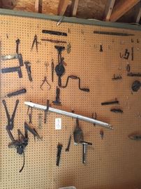 ASSORTED ANTIQUE TOOLS