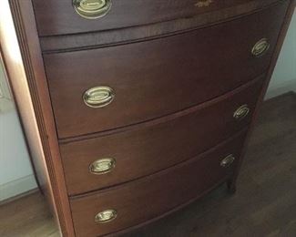 INLAID CHEST OF DRAWERS