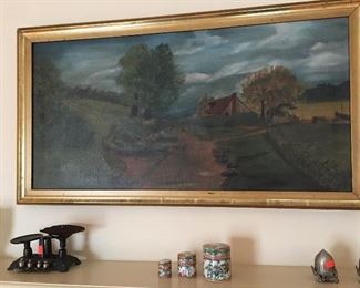 OIL ON CANVAS - SIGNED GLADYS JAMES, EARLY 20TH CENTURY