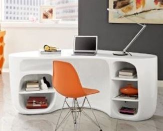 Impression Reception Desk by Modway MSRP $1075.49