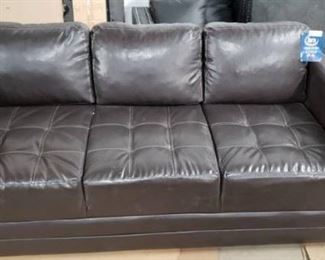 Serta Upholstery Winchendon Sofa Faux Leather MSRP ...