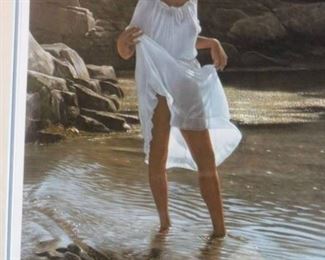 Framed signed and numbered catching the sun By ....