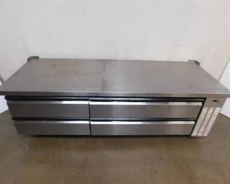 7 Foot SilverKing Refrigerated Chefs Base