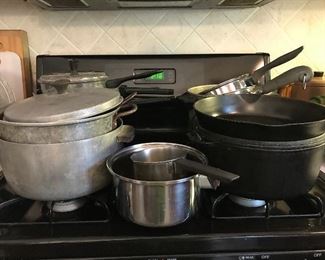 This many pots and pans means one thing....take out!