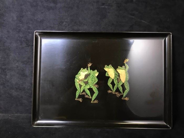038p Couroc Frog Tray