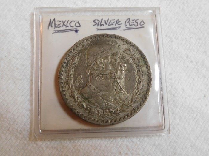 1961 Silver Peso