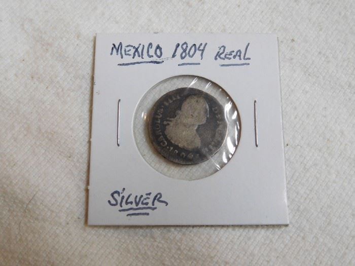 Mexico - 1804 Real - Silver