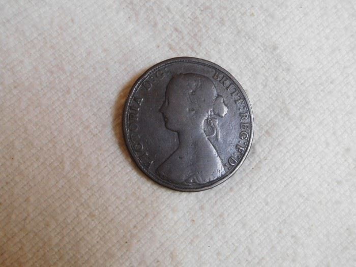 1862 Half Penny