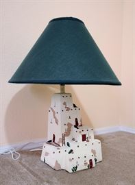 set of 2 southwest lamps. These are fantastic. Love the shade color.