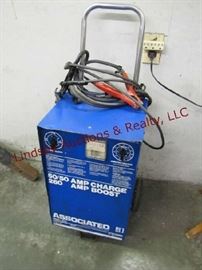 123 - Associated model 6013 Battery Charger on wheels