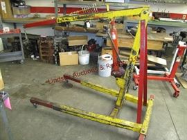 16 - Dayton Hydraulic Engine Hoist mod. 2Z636, 6,000 lb capacity