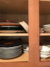 STACKS OF DISHES