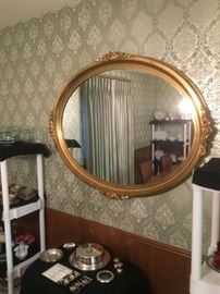 Large Gold Framed Mirror