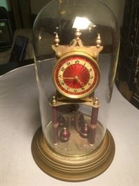 Antique German Kieninger Oberfell Kundo Clock