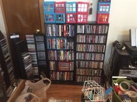 CDs and dvds