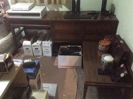 Mid century office desk. 