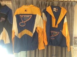 St. Louis blues vintage jackets