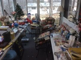 Patio sets, and lots of goodies