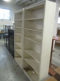 Wood bookcases