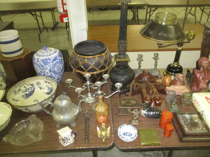 Glassware items