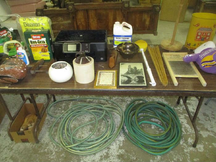 Hoses and household items