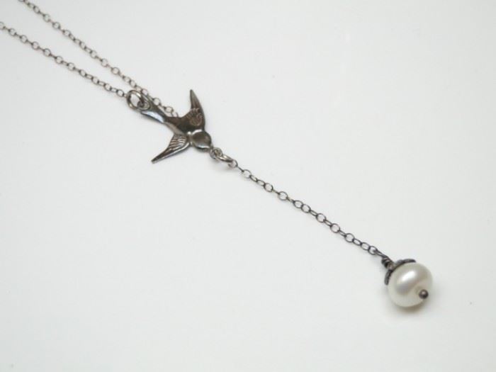 Delicate Sterling Freshwater Pearl Necklace