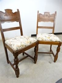 Wood Parlor Chairs
