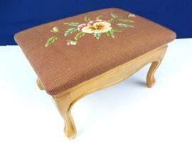 Carpeted Footstool