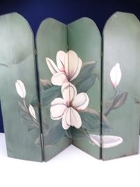 HandPainted Wooden Partition, Outdoor Decor