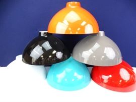 Metal Dome Shade Set (5)