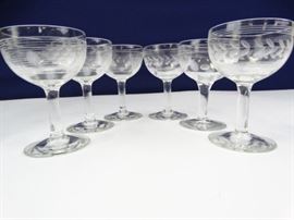 Elegant Designed Cordial Glasses (6)