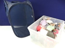 Yarn Assortment Laundry Basket