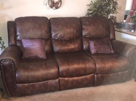 Very Nice Reclining Sofa 