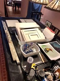 Pool table is NOT FOR SALE

Numerous quality art supplies