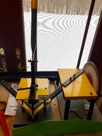 Framing and matting tools and supplies. 