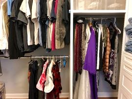 Men’s and women’s clothing and shoes