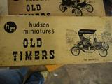 We have several of the 1940s Hudson Miniatures balsa wood model kits unused and in original packaging