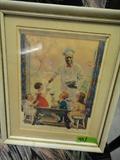 1920's Cream Of Wheat ad framed