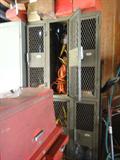 vintage metal lockers