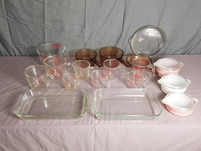 Pyrex, Vision Ware, Measuring & Baking https://ctbids.com/#!/description/share/103967