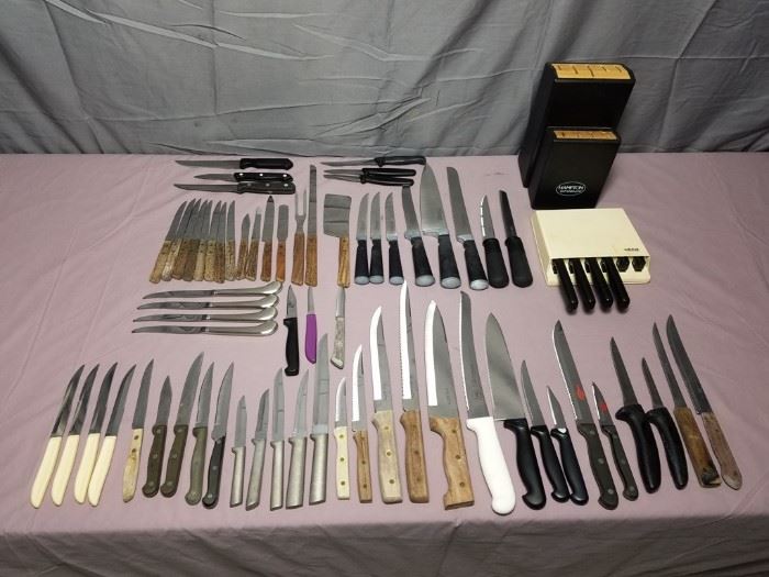 60+ Kitchen Kniveshttps://ctbids.com/#!/description/share/103969