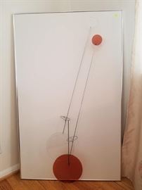 Large kinetic wall art ( 4 ft !! )