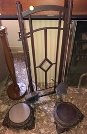 Art Deco Fireplace Tools