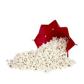 Set of 2ChefN Microwave Reusable Popcorn Popper ...