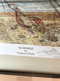 "SURPRISE" BY FRANCES HOOK - SIGNED AND NUMBERED