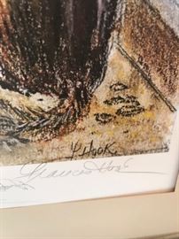 "SURPRISE" BY FRANCES HOOK - SIGNED AND NUMBERED
