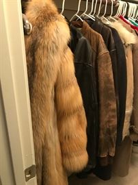 FUR COATS AND CLOTHES (fur sold)