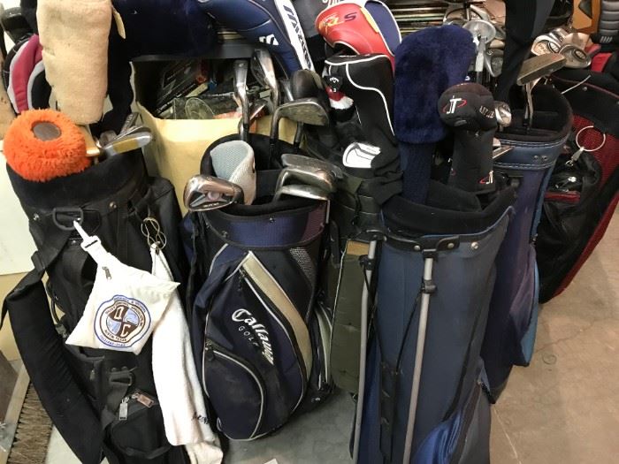 LARGE SELECTION OF GOLF CLUB SETS