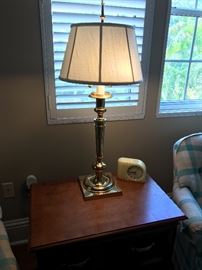 One of two lamps